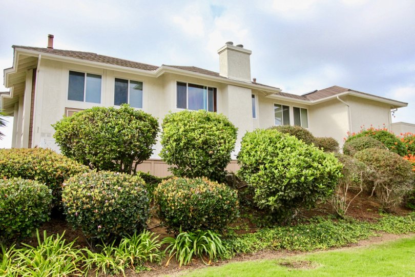 Curb appeal at Carlsbad Crest in Carlsbad, California.