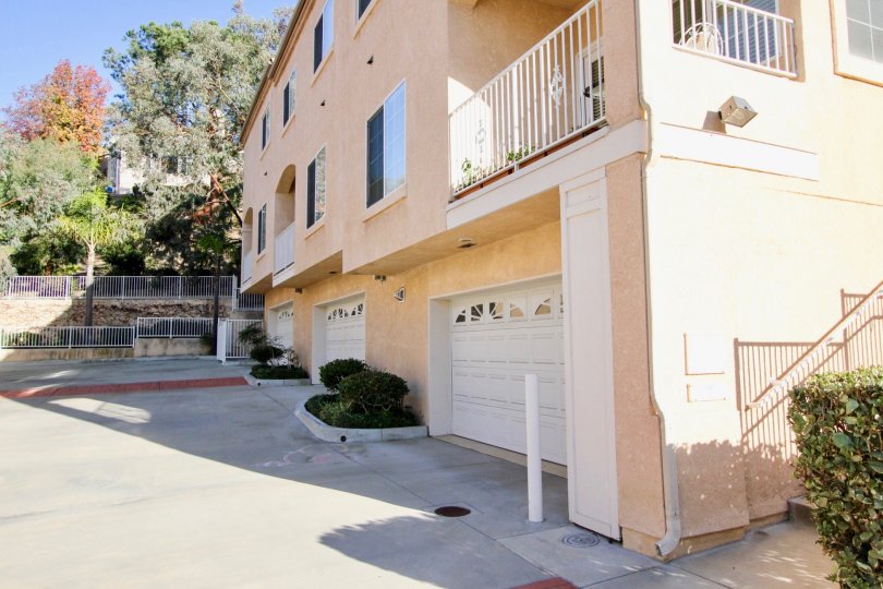 Villa with terrace and balconies having parking space in Meadowview Townhomes of Carlsbad