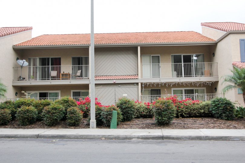Side by side apartments in Carlsbad California at The Grove