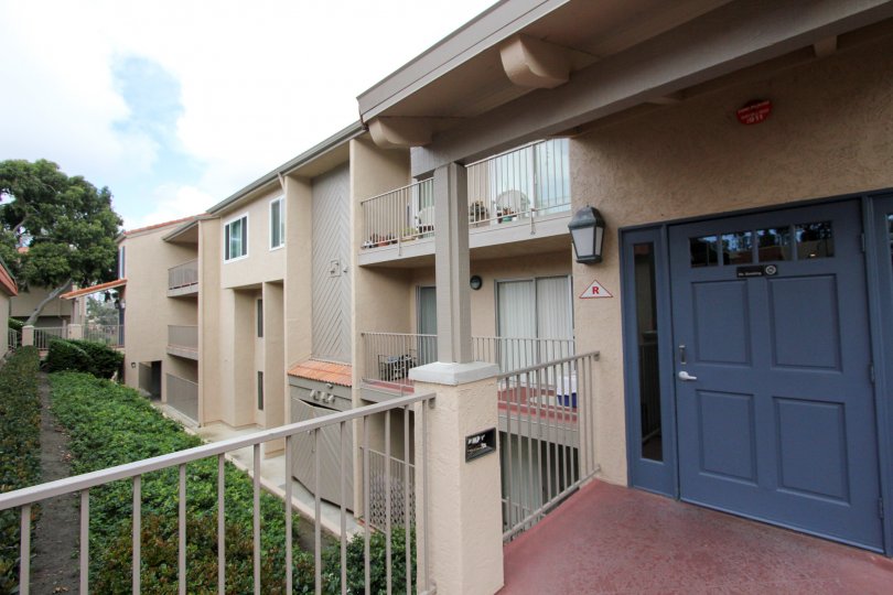 A multi-family apartment complex in the city of Carlsbad, California.