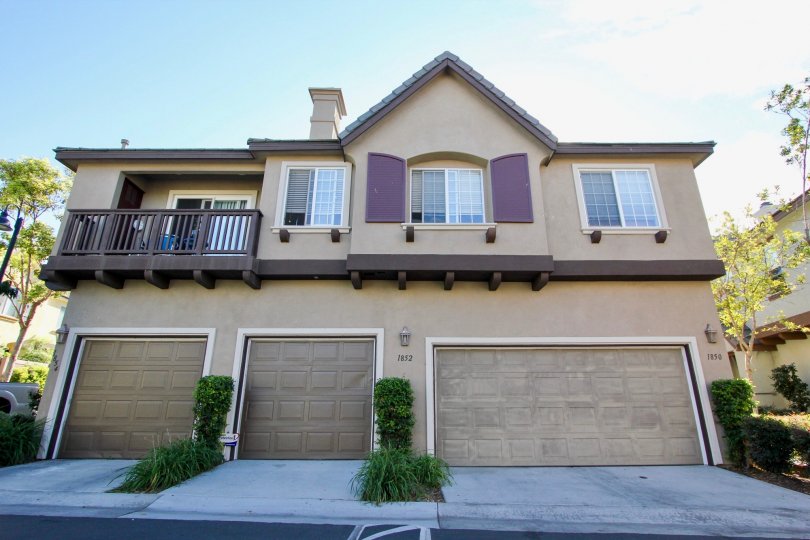 big house with lots of garage space, walnut colour elegant design, its located in Belleme Chateaux