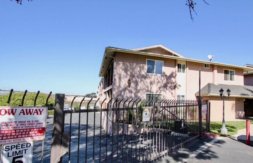 Sunny day, in front of house in Las Palmas, Chula Vista, CA