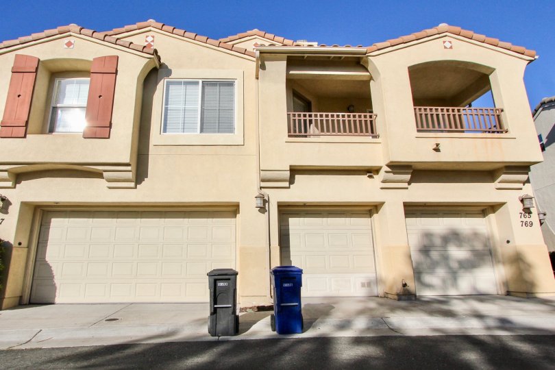 A morning view of the Tivoli Villas in Chula Vista, California.
