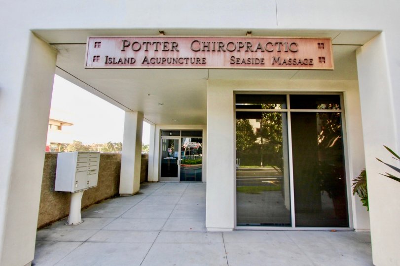Potter Chiropractor offering acupuncture and massage