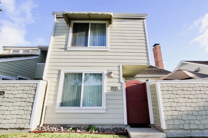Two story housing at Village Townhomes in Coronado California