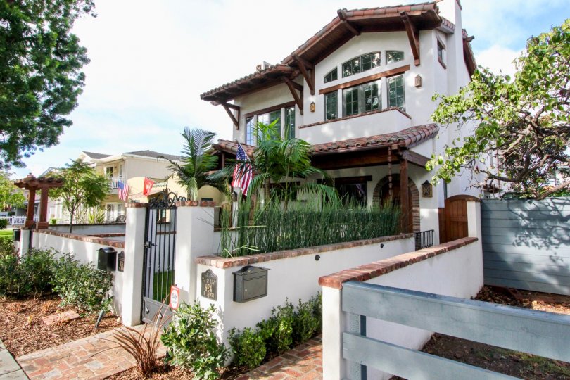 A beautiful american house in Villas, California, Coronado