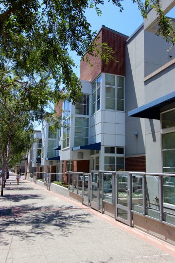The Mark San Diego is easily recognizable by its metallic shell and 33 stories which make it the tallest building in the ballpark neighborhood of East Village.