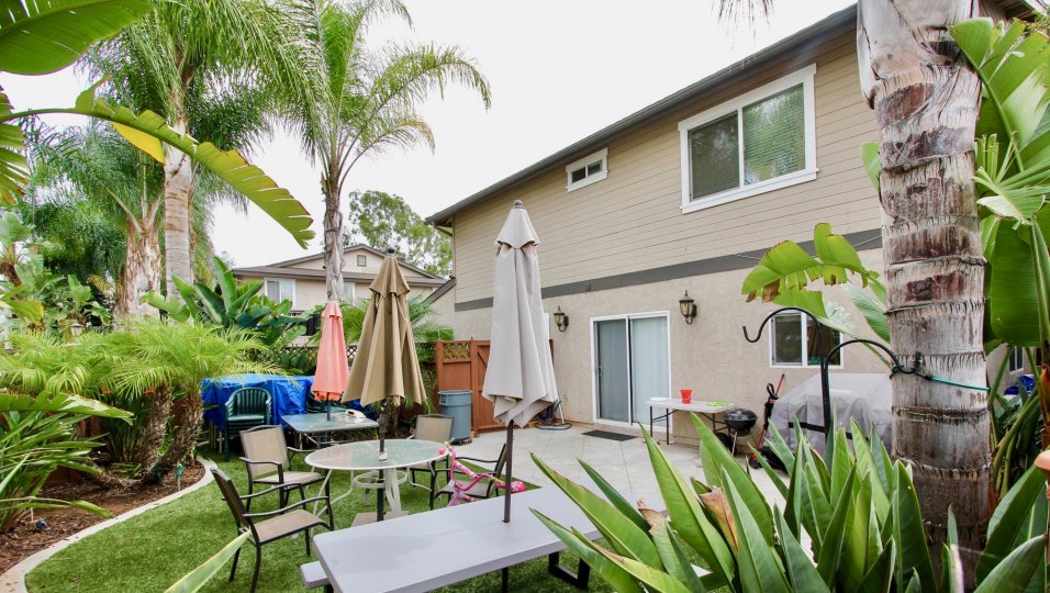 Two story apartment complex at Persimmon Place in El Cajon California