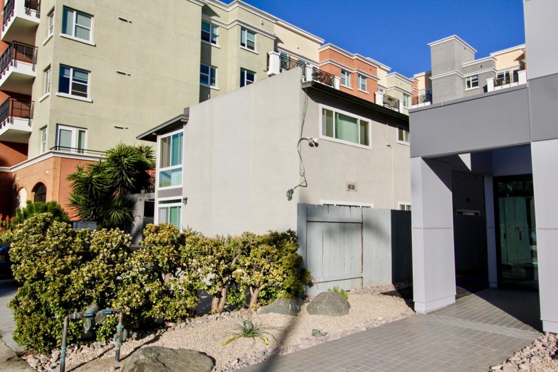 Beautiful entrance view of a villa near apartment with garden in The Orleans of Hillcrest