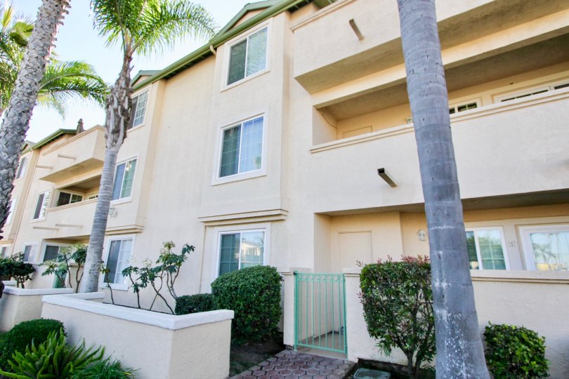 Great spot for entertaining with beautiful landscaping at Costa Del Mar II