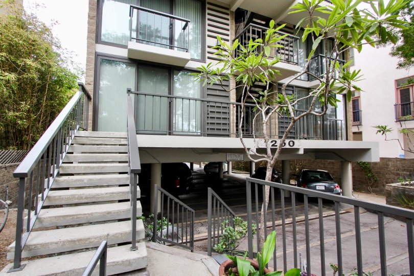 The villa in 1250 Cave Street has a facilities of car parking
