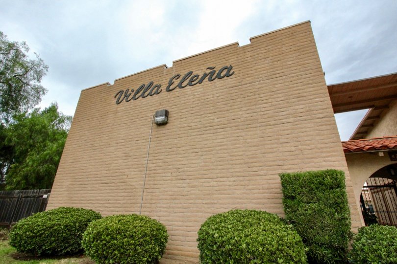 Villa Elena La Mesa California villa with large name