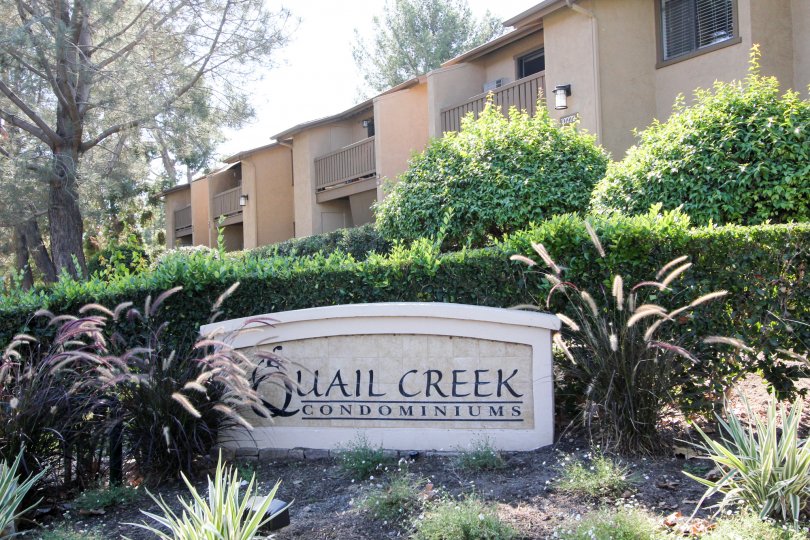 The multi-level living areas in sunny Quail Creek Community of Mira Mesa, California.