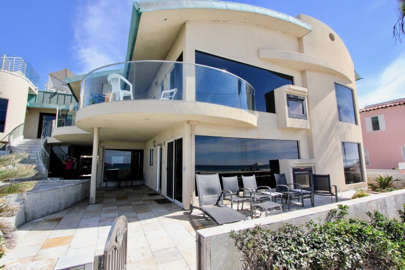 Excellent duplex building with nice stair case and sit out are at balcony in Surf Rider.