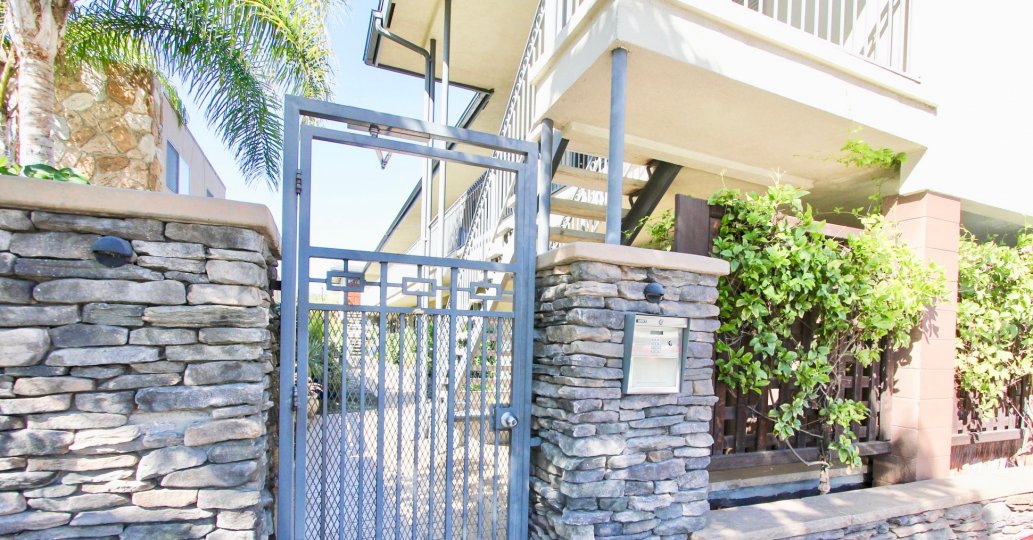 Secure living at West Mountain View Condos in Normal Heights, California.