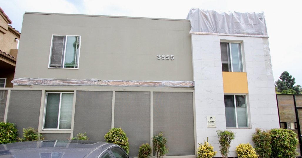 Building 3555 is being updated On Florida in North Park, California.