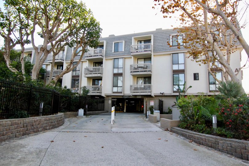 Front view of North Coast Village in Oceanside, California