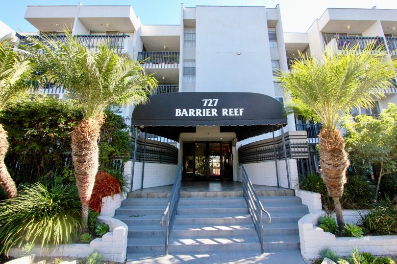 727 Barrier Reef Awning and Entry Doors Pacific Beach California