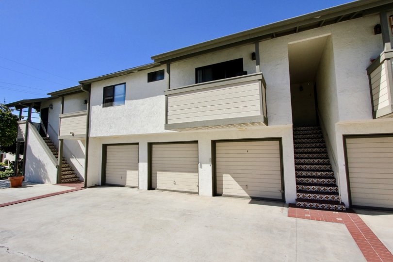 Neatly Built apart styled houses in Oliva Villas in Pacific Beach, California