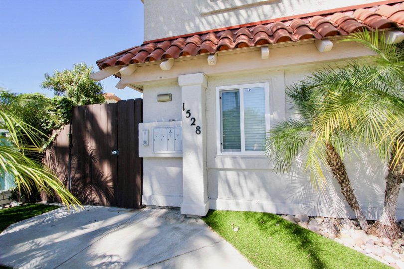 A beautiful house with small trees and lawn in Sand Patch of Pacific Beach