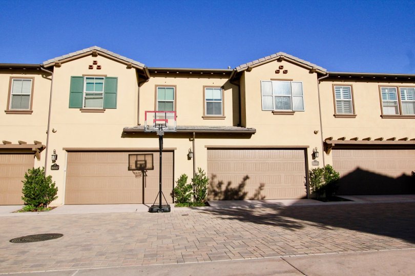 Our units offer large 2 car garages at Mandolin in Rancho Bernardo, California.