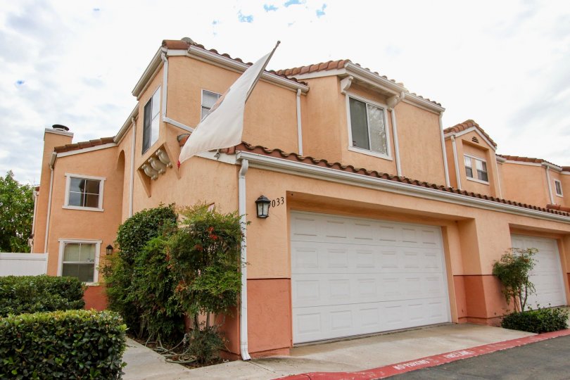 Vista Del Verde,: Santee ,California,white door, house