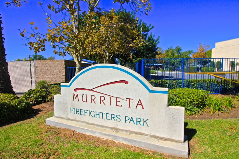 There is a fire station and park dedicated in Alta Murrieta