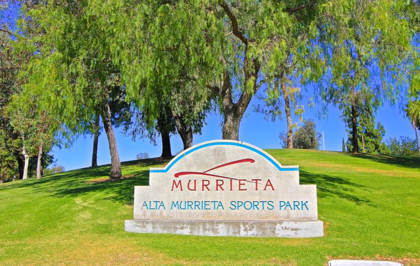 Alta Murrieta is home to a large sports park