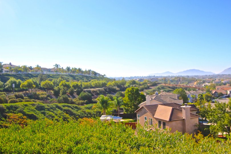 Central Park offers sweeping views of the valley south and west of Murrieta CA