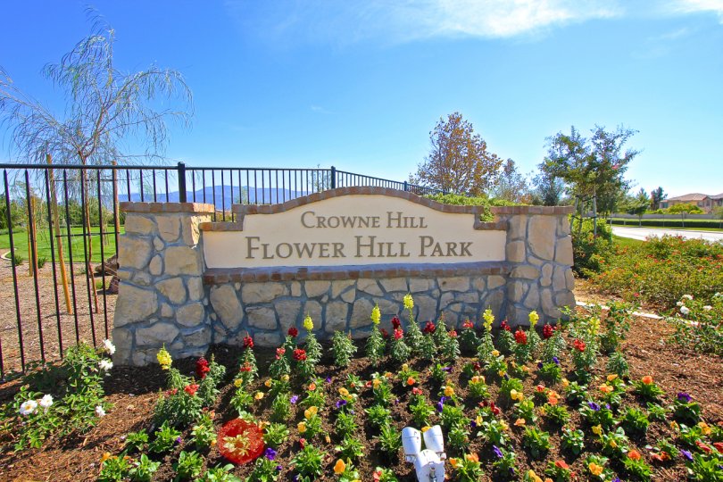 Flower Hill Park at Crowne Hill in Temecula