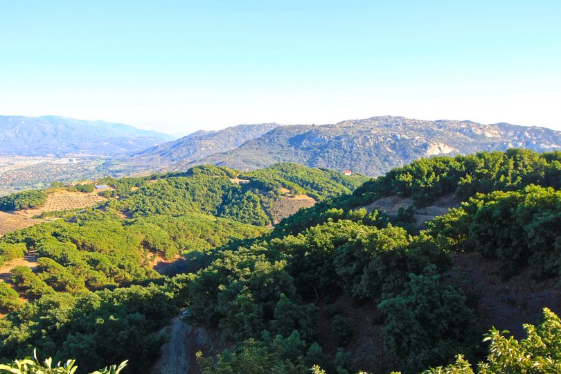 The rolling hillsides of De Luz contribute to its popularity