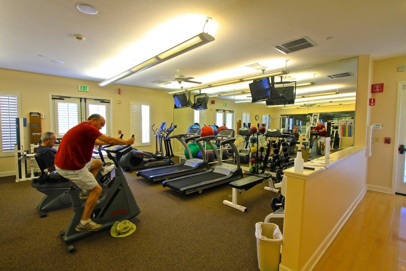 Work out in the Four Seasons gym