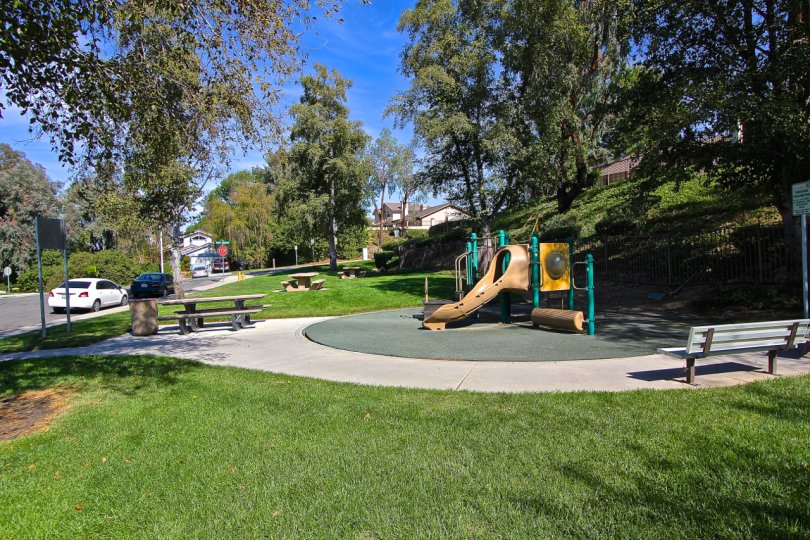 Another view of the park in Village Grove