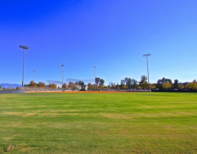 Come play ball at the Harveston baseball field