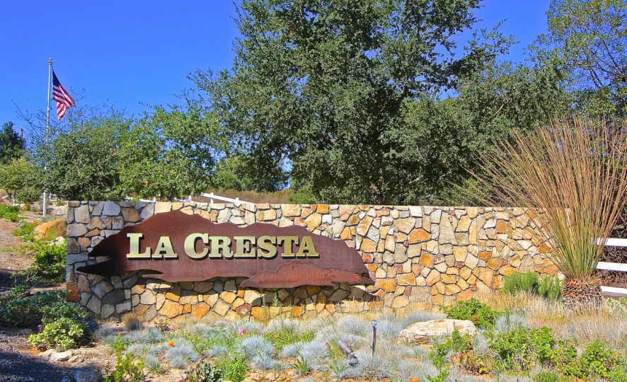 La Cresta Community Marquee in Murrieta Ca