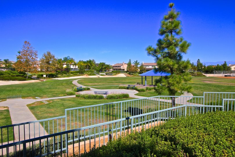Mapleton in Murrieta Ca features a large sports park