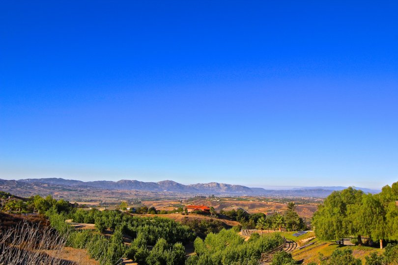 Enjoy views to the surrounding Mountain Ranges in Wine Country