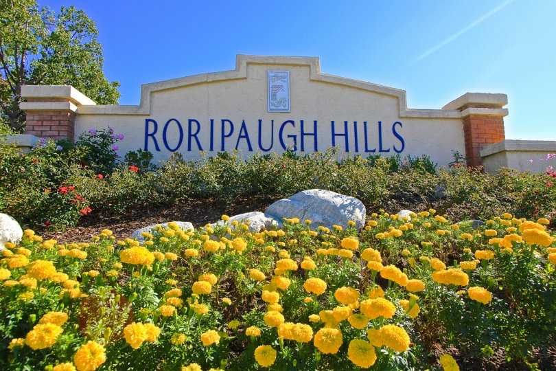 Entrance to Roripaugh Hills in Temecula Ca