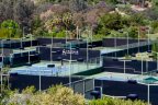 Tennis courts at Breamar near Mulholland Park